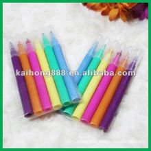 Água cor de caneta conjunto com cores diferentes